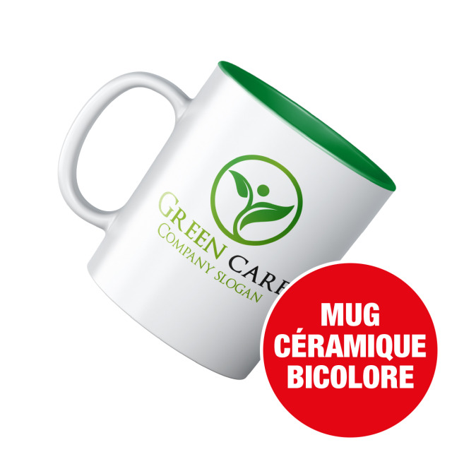 Mug céramique Bicolore